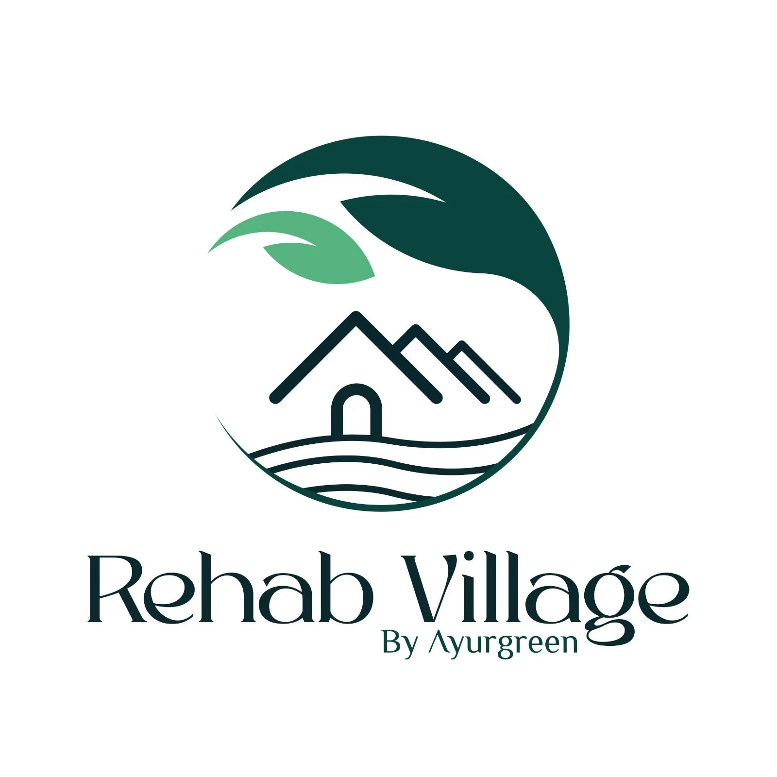 Rehab Village logo – Community-based long term rehabilitation accommodation at Ayurgreen Hospital